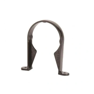 Image of Polypipe RR126 Rainwater Down Pipe Bracket 68mm Black