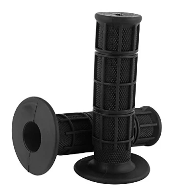 Image of Vgeby Pair of Universal Non slip Rubber Handlebar Grips for Motorcycle, bicycle 7/8 inches or 22 mm
