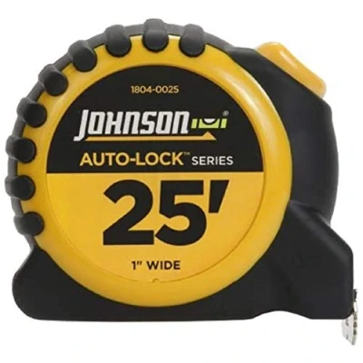 Image of Johnson Level &amp; Tool 1804 0025 1x25 Auto Tape Measure,