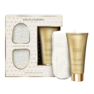 Image of Baylis &amp; Harding Sweet Mandarin Grapefruit Luxury Foot Care Gift Set Vegan Friendly (Pack of 1)