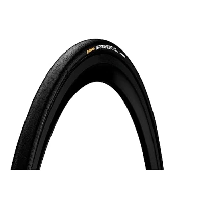 Image of Continental Unisex Adulto Sprinter 28&quot; x25mm Copertoni Bici, Nero, M
