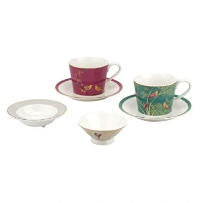 Image of Sara Miller SMC79206 XG London Chelsea Collection Tea for Two Set, Porcelain