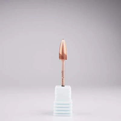 Image of New* Apex® Professional Tungsten Carbide Electric Nail Drill Bit 3/32 inch, 2.35mm Shank for Gels, Acrylics, Art, Manicure, Pedicure, Salon Nails (Typhoon 2 Way) (Fine)