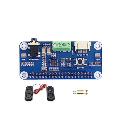 Image of Coolwell WM8960 Audio Module Hi Fi Sound Card HAT for Raspberry Pi 4B+ 4B 3B+ 3B 2B+ Zero W WH 2W Stereo CODEC Play/Record