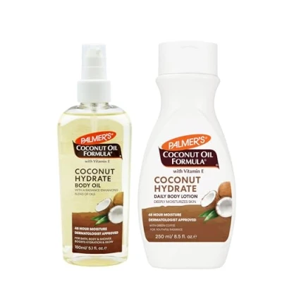 Image of Palmers Coconut Oil Bundle Body Lotion 250ml &amp; 150ml Hydrating Skin Care Set for Deep Moisturizing Perfect Dull and Daily Use Hydrate