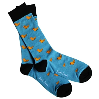 Image of Swole Panda Bamboo Socks UK 7 11 Duck Mens