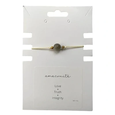 Image of VIE Single Bead Wristlet (Amazonite)