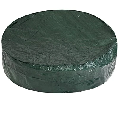 Image of Kingsleeve Cover Tarpaulin Sun Island UV30+ Protection Water Repellent 188x90 50cm Round PE Protective Garden Furniture