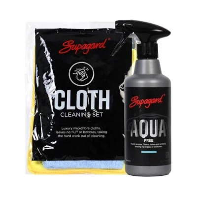 Image of Supagard Aqua Free Waterless Wash &amp; Wax 500ml Complete Car Motorcycle Paintwork Care Kit