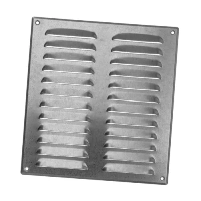 Image of 260x280mm / 10x11&quot; inch Galvanised Metal Air Vent Grille Cover with Insect Mesh Ventilation