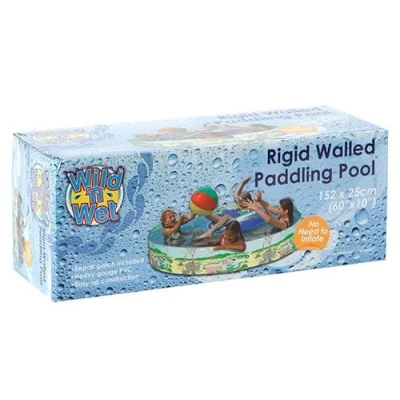 Image of PMS 59&quot;x12&quot; PRINTED RIGID PVC POOL 16G IN PRTD BOX