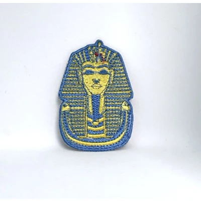 Image of King TUT Tutankhamun Iron Sew on Embroidered Patch