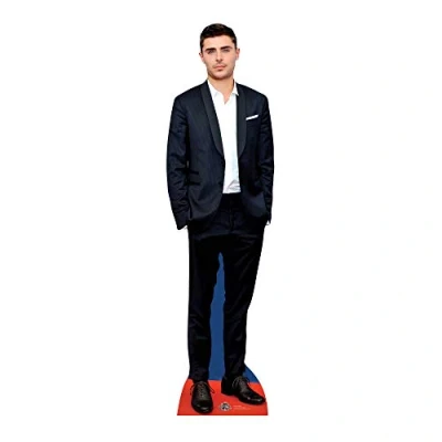 Image of Star Cutouts Zac Efron Cardboard Cutout Perfect for Birthdays, Gifts, Parties &amp; Fans Height 174cm