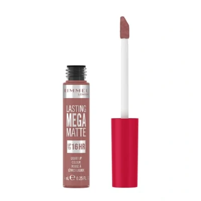 Image of Rimmel London Lasting Mega Matte Liquid Lipstick, Long Lasting, Hydrating, Vegan Formula 709 Strapless, 7.4ml