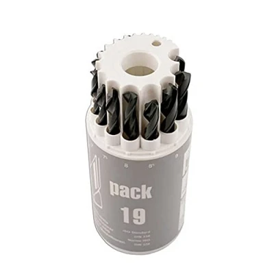 Image of HSS Roll Forged Dial A Drill Bit Set 1.0mm 10.0mm DIN Connect 32996 19 Piece