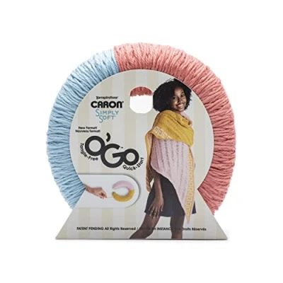 Image of Caron Simply Soft O&#039;Go 141g Strawberry Blue