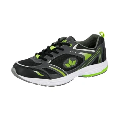 Image of Lico Mens Marvin Hi Top Slippers, Gray Grau (anthrazit/schwarz/lemon), 13 UK
