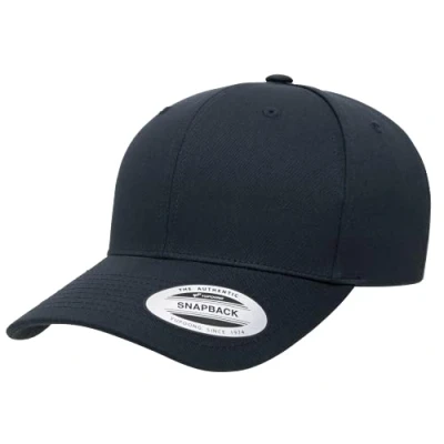 Image of Yupoong Unisex&#039;s Yp Classics Retro Snapback Cap, Navy, One Size