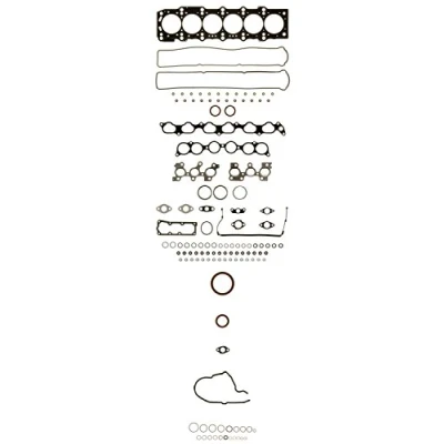 Image of 0411146093, 0411146094 Full Gasket Set, engine AJUSA 50137600 with cylinder head gasket, valve stem seals