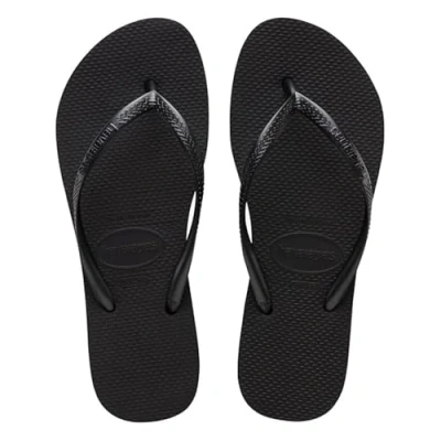 Image of Havaianas Women Slim Flatform, Black, 2
