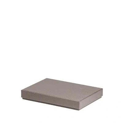 Image of Rössler Boxline 13521453491 Cardboard Box Rectangular Suitable for DIN A5, Taupe, Pack of 1