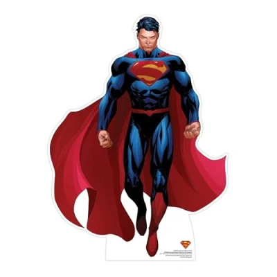Image of Star Cutouts SC4273 Superman Style Small Cardboard Cutout