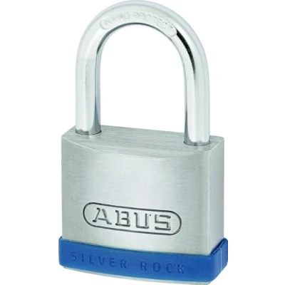 Image of 45mm Silver Rock Padlock