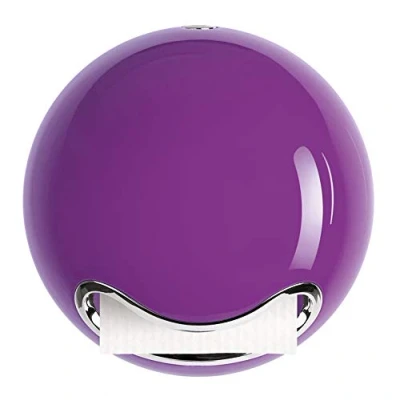 Image of Spirella Bowl Shiny Polystyrol Toilet Paper Holder, Purple