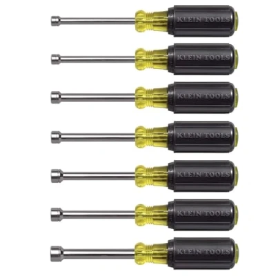 Image of Nut Driver Set, Yellow with Black Grip, Klein Tools 65160