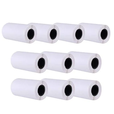 Image of Camera Printing Paper, 10 Rolls Photo Printer Paper for Kids Camera, Children&#039;s Instant Print Rolls, Refill