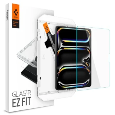 Image of Spigen Glas.tR EZ Fit Tempered Glass Tablet Screen Protector for iPad Pro 13 inch M4, 5th Generation (2024) 1 Pack