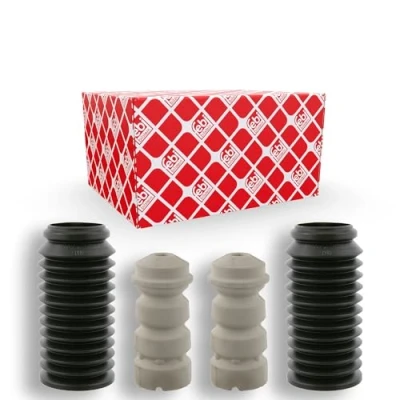 Image of 357513425, 357513425S1, 8D5512131F, 8D5512131FS1 Shock Absorber Dust Cover FEBI BILSTEIN 13077 Rear Axle PU (Polyurethane), Rubber AUDI: A4 B5 Saloon