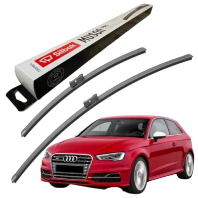 Image of Silbak Windscreen Wipers, for AUDI S3 (2012 ONWARDS) Wiper Blades, 650mm/450mm
