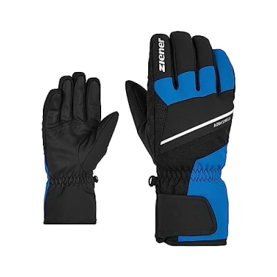 Image of Ziener Men&#039;s GEZIM Ski Gloves/Winter Sports Waterproof, Breathable, Persian Blue, 7.5