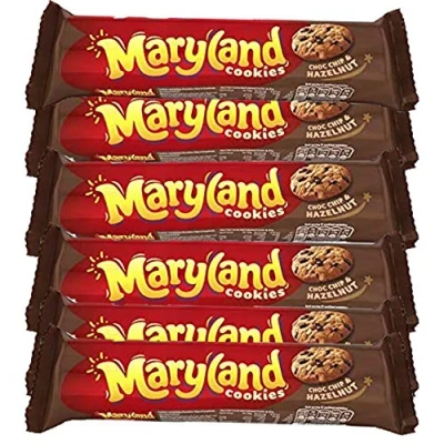 Image of Maryland Chocolate Chip and Hazelnut Cookies 200g x 12