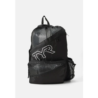 Image of TYR Elite Team Mesh Backpack, Black, one Size