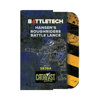 Image of Catalyst Game Labs BattleTech Hansens Roughriders Battle Lance Miniatures Ages 14+ 2 Players 30 Minutes Playing Time