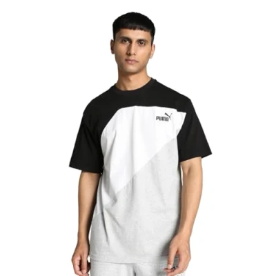 Image of PUMA Power Colorblock Tee