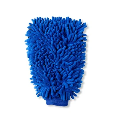 Image of Nilfisk Washing Mitt Glove for Car Wash Cleaning — Ideal Using with Pressure Washer Soap and Auto Use, Blue