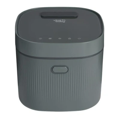 Image of Vital Baby UV Steriliser (3rd gen) for Bottles, Pacifiers &amp; Toys 3 in 1 and Dryer Kills 99.99% of Germs 5 Min, Olive Green