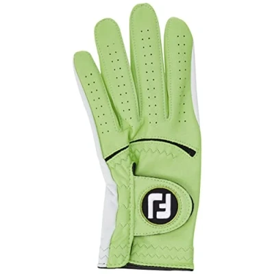 Image of Footjoy FJ Spectrum Golf Gloves for Left Hand Color: Green Size: S, Lemon