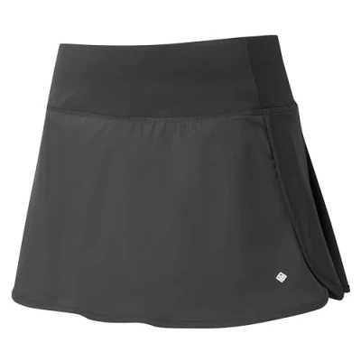 Image of Ronhill Running, Wmn&#039;s Tech Skort, All Black, Size 12
