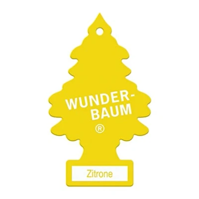 Image of Arbre Magique® Lemon Perfumed Air Freshener. Super Long Lasting Scent for Car, Home, Office, etc.