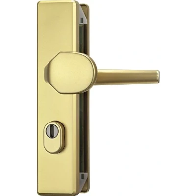 Image of ABUS KLZS714 F3 EK 08426 Door Knob and Handle Fitting with Cylinder Protection Rectangular