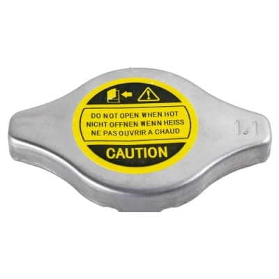 Image of Blue Print ADH29902 Radiator Cap, pack of one, blackyellowwhitesilver