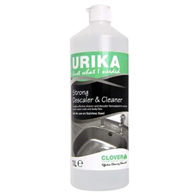 Image of Clover Chemicals 525 Urika Strong Descaler &amp; Cleaner &quot;Just What I Needed&quot;, 1 L, Pack of 12