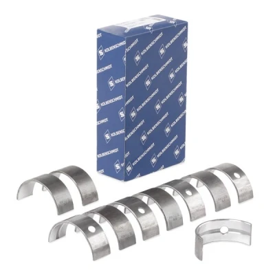 Image of 6070330001, 6070330002, 6070330101, 6070330102, 6070330201 Crankshaft Bearing Set KOLBENSCHMIDT 77839600 RENAULT: SCENIC 3, CLIO 2, MEGANE 2 Kombi