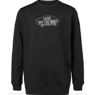 Image of Vans Unisex Kids Off The Wall Board Crew Ii b Sweatshirt, Black, 10 12 Years UK