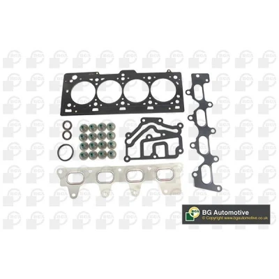 Image of 7701471886 Gasket Set, cylinder head BGA HK1547H with valve stem seals RENAULT: CLIO 2, MEGANE 1, 3