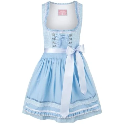 Image of Stockerpoint Women&#039;s Dirndl Kim Special Occasion Dress, lightblue, 6